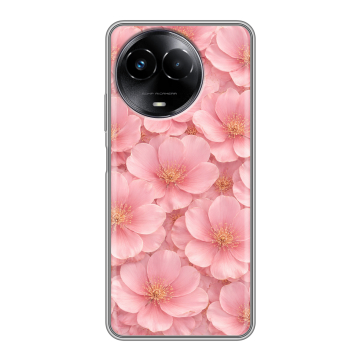 Силиконовый чехол на Realme Narzo 60x 5G с принтом женский