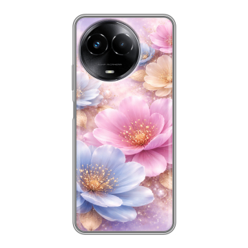 Силиконовый чехол на Realme Narzo 60x 5G с принтом женский Силиконовый чехол на Realme Narzo 60x 5G с принтом женский