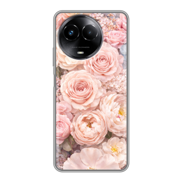 Силиконовый чехол на Realme Narzo 60x 5G с принтом женский Силиконовый чехол на Realme Narzo 60x 5G с принтом женский
