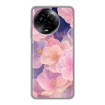 Силиконовый чехол на Realme Narzo 60x 5G с принтом женский