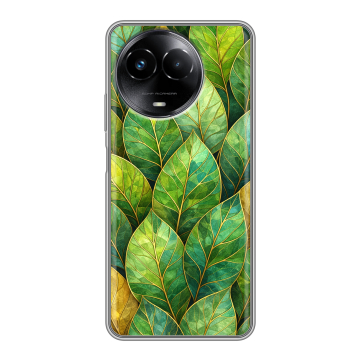 Силиконовый чехол на Realme Narzo 60x 5G с принтом женский Силиконовый чехол на Realme Narzo 60x 5G с принтом женский