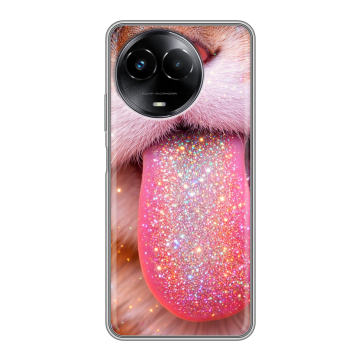 Силиконовый чехол на Realme Narzo 60x 5G с принтом для девочек Силиконовый чехол на Realme Narzo 60x 5G с принтом для девочек