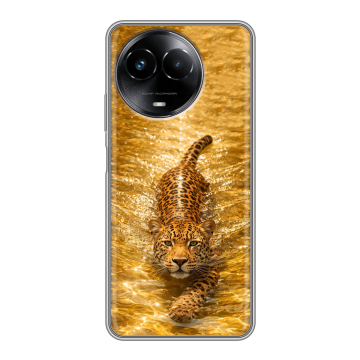 Силиконовый чехол на Realme Narzo 60x 5G с принтом женский Силиконовый чехол на Realme Narzo 60x 5G с принтом женский