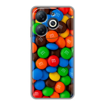 Силиконовый чехол на Infinix Smart 8 Pro с принтом Конфеты Силиконовый чехол на Infinix Smart 8 Pro с принтом Конфеты