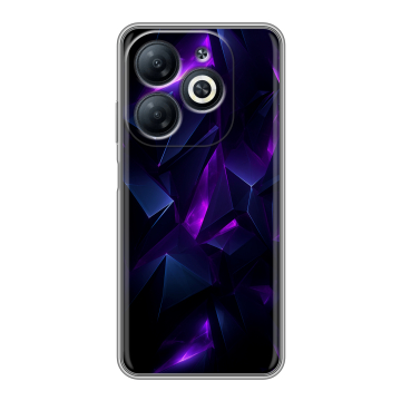 Силиконовый чехол на Infinix Smart 8 Pro с принтом Абстракиция