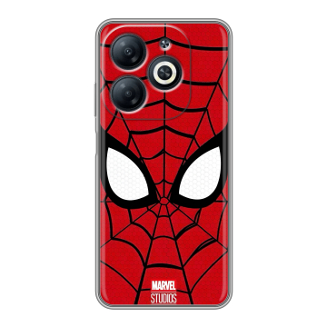 Силиконовый чехол на Infinix Smart 8 Pro с принтом человек паук spiderman Силиконовый чехол на Infinix Smart 8 Pro с принтом человек паук spiderman
