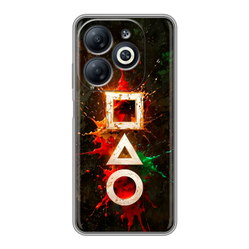 Силиконовый чехол на Infinix Smart 8 Pro с принтом Squid Game Игра кальмара Силиконовый чехол на Infinix Smart 8 Pro с принтом Squid Game Игра кальмара