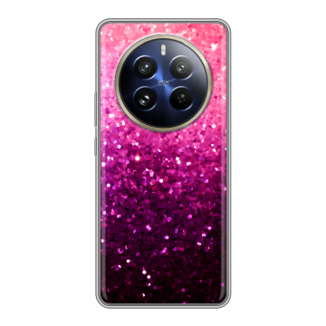 Силиконовый чехол на Realme 12 Pro с принтом Блестки Силиконовый чехол на Realme 12 Pro с принтом Блестки
