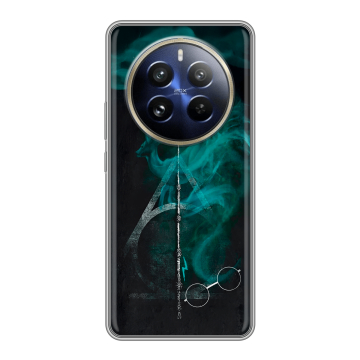 Силиконовый чехол на Realme 12 Pro с принтом Гарри Поттер Harry Potter