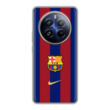 Силиконовый чехол на Realme 12 Pro с принтом Барселона Barcelona Силиконовый чехол на Realme 12 Pro с принтом Барселона Barcelona
