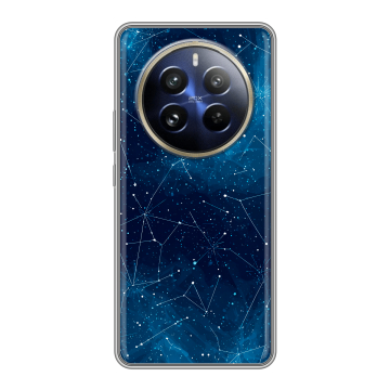 Силиконовый чехол на Realme 12 Pro с принтом Космос звезды Силиконовый чехол на Realme 12 Pro с принтом Космос звезды
