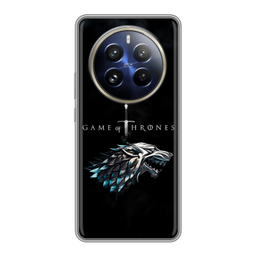 Силиконовый чехол на Realme 12 Pro с принтом Игра Престолов Game Thrones Силиконовый чехол на Realme 12 Pro с принтом Игра Престолов Game Thrones