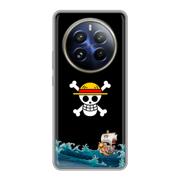 Силиконовый чехол на Realme 12 Pro с принтом One Piece Ван Пис