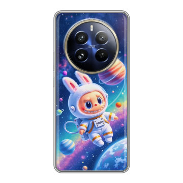 Силиконовый чехол на Realme 12 Pro с принтом Labubu Лабубу Силиконовый чехол на Realme 12 Pro с принтом Labubu Лабубу