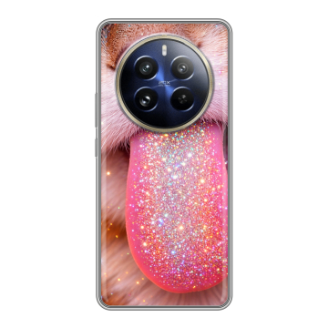 Силиконовый чехол на Realme 12 Pro с принтом для девочек Силиконовый чехол на Realme 12 Pro с принтом для девочек