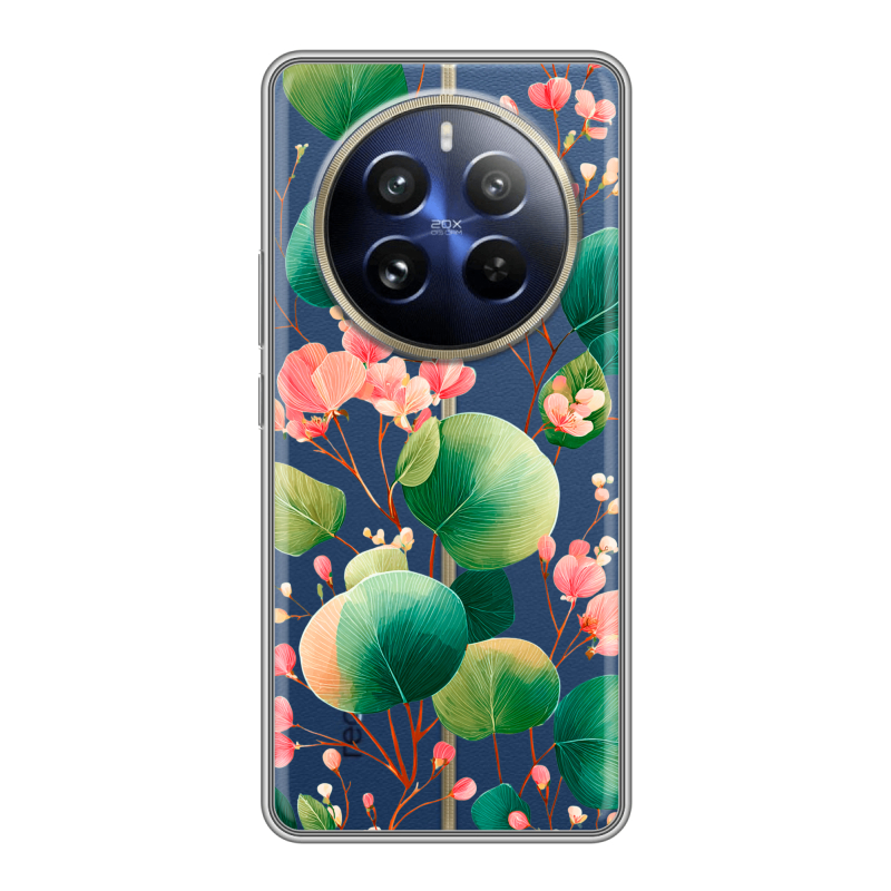 Силиконовый чехол на Realme 12 Pro с принтом женский Силиконовый чехол на Realme 12 Pro с принтом женский