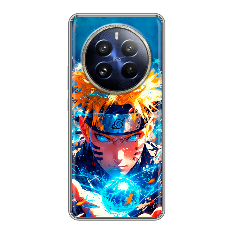 Силиконовый чехол на Realme 12 Pro с принтом Аниме Наруто Naruto Силиконовый чехол на Realme 12 Pro с принтом Аниме Наруто Naruto