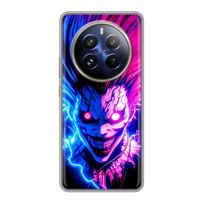 Силиконовый чехол на Realme 12 Pro с принтом Death note Тетрадь смерти Силиконовый чехол на Realme 12 Pro с принтом Death note Тетрадь смерти