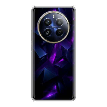 Силиконовый чехол на Realme 12 Pro Plus с принтом Абстракиция Силиконовый чехол на Realme 12 Pro Plus с принтом Абстракиция