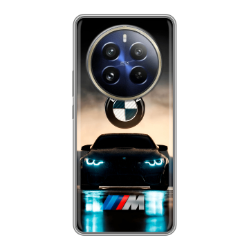 Силиконовый чехол на Realme 12 Pro Plus с принтом БМВ BMW