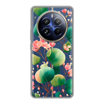 Силиконовый чехол на Realme 12 Pro Plus с принтом женский Силиконовый чехол на Realme 12 Pro Plus с принтом женский