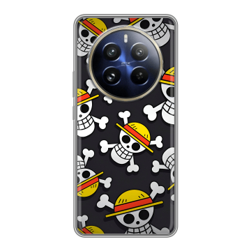 Силиконовый чехол на Realme 12 Pro Plus с принтом One Piece Ван Пис Силиконовый чехол на Realme 12 Pro Plus с принтом One Piece Ван Пис