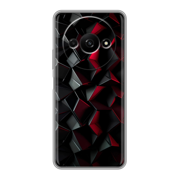 Силиконовый чехол на Xiaomi RedMi A3 с принтом Абстракция Силиконовый чехол на Xiaomi RedMi A3 с принтом Абстракция