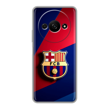 Силиконовый чехол на Xiaomi RedMi A3 с принтом Барселона Barcelona Силиконовый чехол на Xiaomi RedMi A3 с принтом Барселона Barcelona