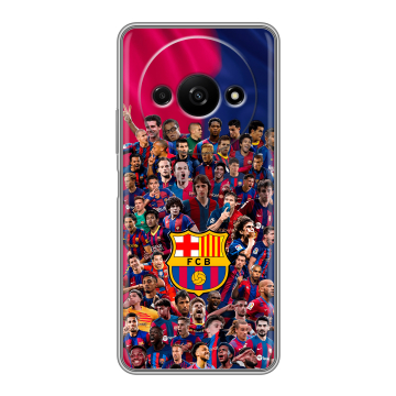 Силиконовый чехол на Xiaomi RedMi A3 с принтом Барселона Barcelona Силиконовый чехол на Xiaomi RedMi A3 с принтом Барселона Barcelona