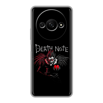 Силиконовый чехол на Xiaomi RedMi A3 с принтом Death note Тетрадь смерти Силиконовый чехол на Xiaomi RedMi A3 с принтом Death note Тетрадь смерти