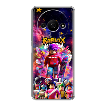 Силиконовый чехол на Xiaomi RedMi A3 с принтом Roblox Роблокс Силиконовый чехол на Xiaomi RedMi A3 с принтом Roblox Роблокс