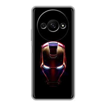 Силиконовый чехол на Xiaomi RedMi A3 с принтом IronMan Железный человек Силиконовый чехол на Xiaomi RedMi A3 с принтом IronMan Железный человек
