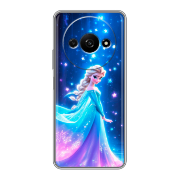 Силиконовый чехол на Xiaomi RedMi A3 с принтом Холодное сердце Frozen Силиконовый чехол на Xiaomi RedMi A3 с принтом Холодное сердце Frozen