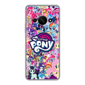 Силиконовый чехол на Xiaomi RedMi A3 с принтом My little pony Дружба чудо Силиконовый чехол на Xiaomi RedMi A3 с принтом My little pony Дружба чудо