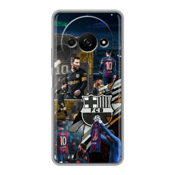 Силиконовый чехол на Xiaomi RedMi A3 с принтом Messi Barcelona Силиконовый чехол на Xiaomi RedMi A3 с принтом Messi Barcelona
