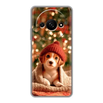 Силиконовый чехол на Xiaomi RedMi A3 с принтом Новый год Силиконовый чехол на Xiaomi RedMi A3 с принтом Новый год