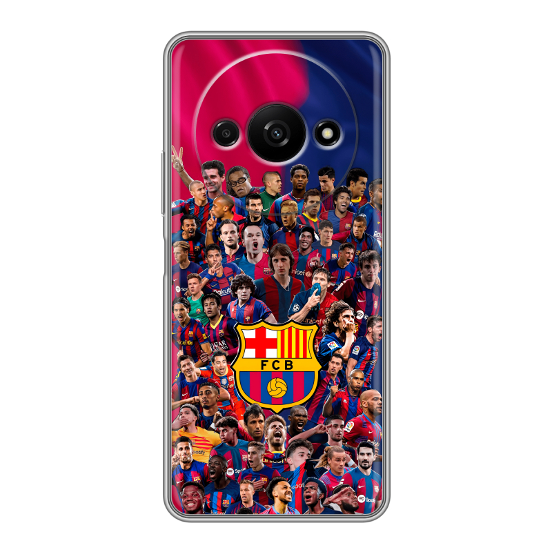 Силиконовый чехол на Xiaomi RedMi A3 с принтом Барселона Barcelona Силиконовый чехол на Xiaomi RedMi A3 с принтом Барселона Barcelona