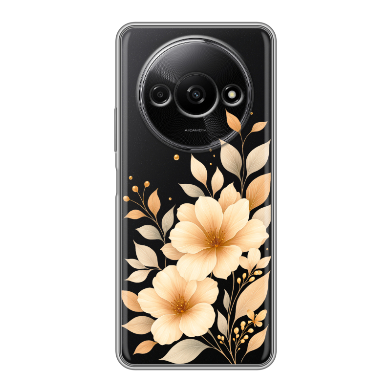 Силиконовый чехол на Xiaomi RedMi A3 с принтом для девушки Силиконовый чехол на Xiaomi RedMi A3 с принтом для девушки