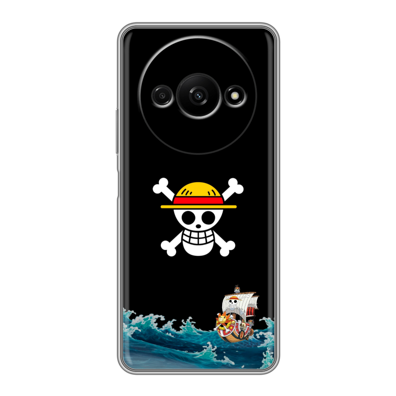 Силиконовый чехол на Xiaomi RedMi A3 с принтом One Piece Ван Пис Силиконовый чехол на Xiaomi RedMi A3 с принтом One Piece Ван Пис
