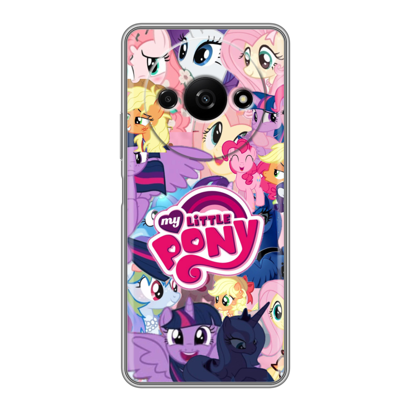Силиконовый чехол на Xiaomi RedMi A3 с принтом My little pony Дружба чудо Силиконовый чехол на Xiaomi RedMi A3 с принтом My little pony Дружба чудо