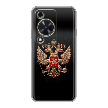 Силиконовый чехол на Huawei Nova Y72 с принтом Герб России Силиконовый чехол на Huawei Nova Y72 с принтом Герб России