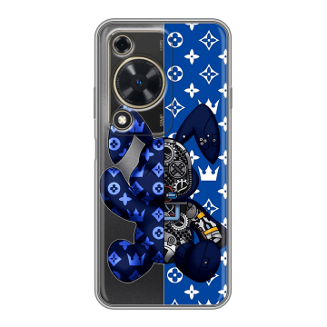 Силиконовый чехол на Huawei Nova Y72 с принтом Луи робот Силиконовый чехол на Huawei Nova Y72 с принтом Луи робот