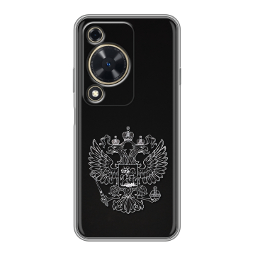 Силиконовый чехол на Huawei Nova Y72 с принтом Герб России Силиконовый чехол на Huawei Nova Y72 с принтом Герб России