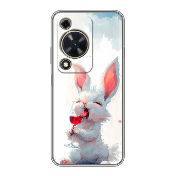 Силиконовый чехол на Huawei Nova Y72 с принтом кролик зайчик Силиконовый чехол на Huawei Nova Y72 с принтом кролик зайчик