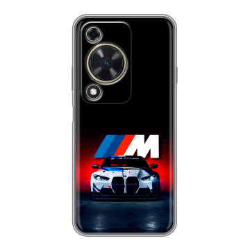 Силиконовый чехол на Huawei Nova Y72 с принтом БМВ BMW