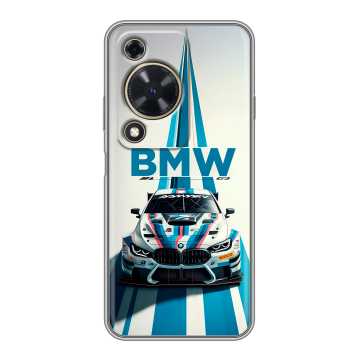 Силиконовый чехол на Huawei Nova Y72 с принтом БМВ BMW Силиконовый чехол на Huawei Nova Y72 с принтом БМВ BMW