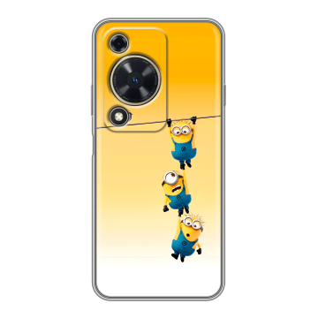Силиконовый чехол на Huawei Nova Y72 с принтом Миньоны Силиконовый чехол на Huawei Nova Y72 с принтом Миньоны