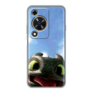 Силиконовый чехол на Huawei Nova Y72 с принтом Как приручить дракона Силиконовый чехол на Huawei Nova Y72 с принтом Как приручить дракона