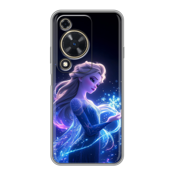 Силиконовый чехол на Huawei Nova Y72 с принтом Холодное сердце Frozen Силиконовый чехол на Huawei Nova Y72 с принтом Холодное сердце Frozen