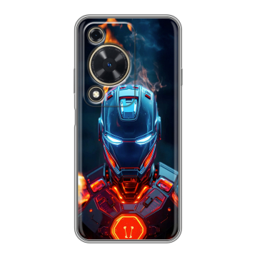 Силиконовый чехол на Huawei Nova Y72 с принтом IronMan Железный человек